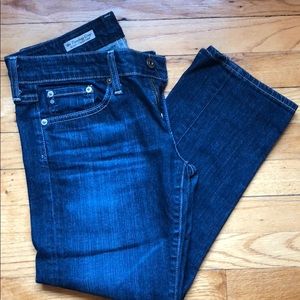 AG the Tomboy Cropped. Relaxed Straight Crop.Sz 27